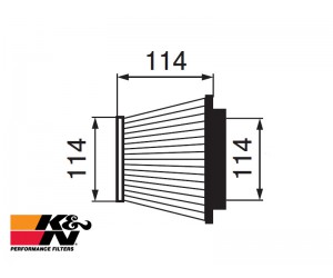 K&N Air Filter RF-1005