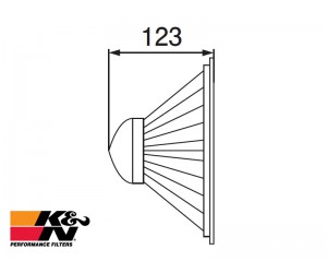 K&N Air Filter RF-3301A