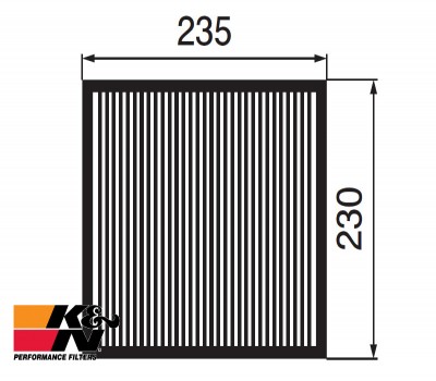 K&N Air Filter 33-2733