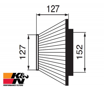 K&N Air Filter RC-2960