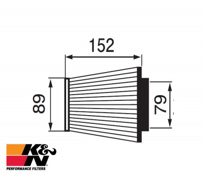 K&N Air Filter RC-3250