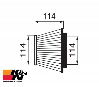 K&N Air Filter RF-1005