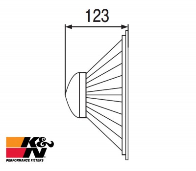 K&N Air Filter RF-3301A