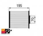 K&N Air Filter E-9289