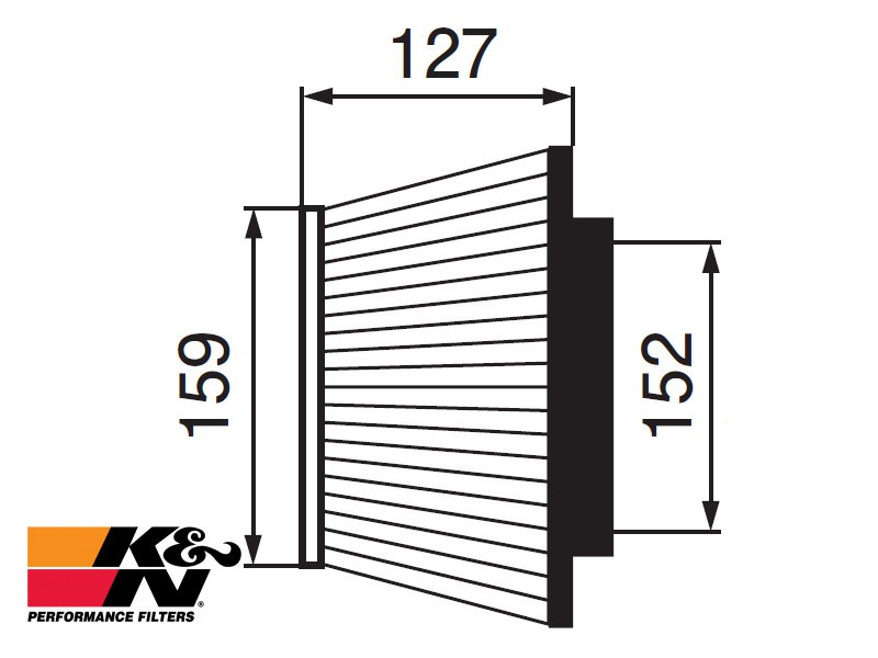 K&N Air Filter RC-3160