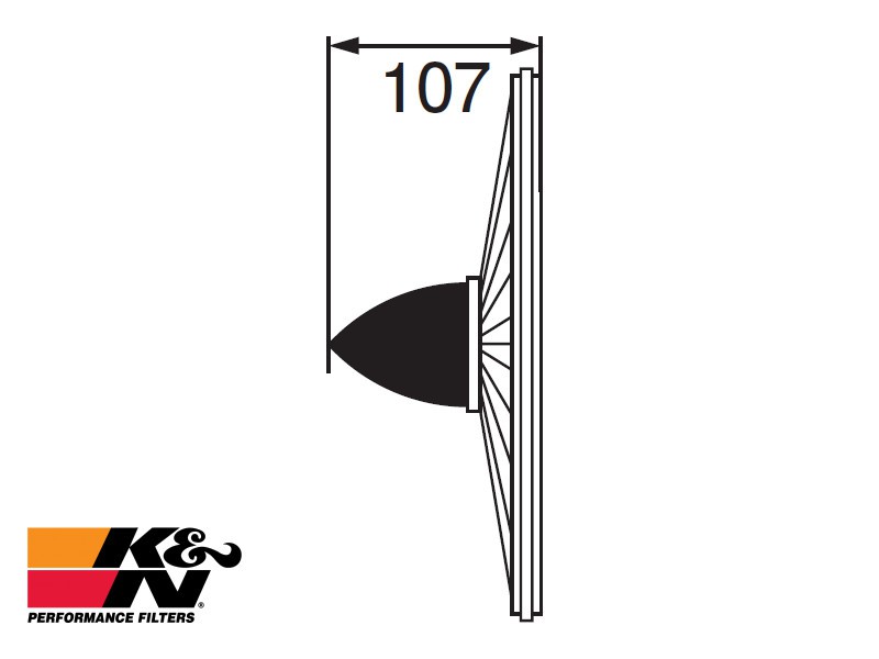 K&N Air Filter RF-0935A